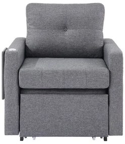 VEVOR Sleeper Sofa Bed with Side Pocket Pillow Desk Board 5 Adjustable Backrest
