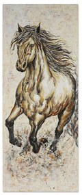 Πίνακας ArteLibre "Άλογο" Καμβάς 60x150x3cm