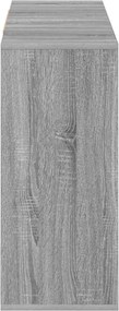 vidaXL Ντουλάπι Γκρι Sonoma 120x30x75 εκ. από Επεξεργ. Ξύλο