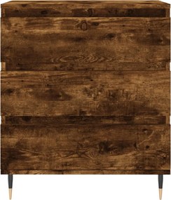 vidaXL Ντουλάπι Καπνιστή Δρυς 60x35x70 εκ. από Επεξεργασμένο Ξύλο