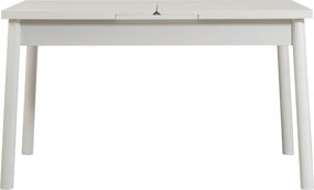 Extendable Dining Table Santiago Masa White White