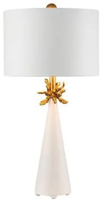 Επιτραπέζιο Φωτιστικό 1xE27 Λευκό-Χρυσό Neo FB-NEO-TL-FR-WHT Elstead Lighting FB-NEO-TL-FR-WHT Λευκό