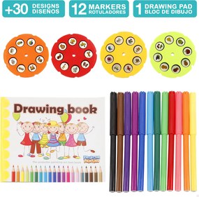 Σετ Ζωγραφικής Colorbaby (x6) (18 Τεμάχια)