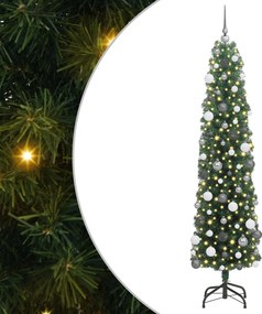 vidaXL Τεχνητό Χριστουγεννιάτικο Δέντρο με 300 LED Πράσινο 180 cm