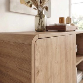 Μπουφές Doro Megapap χρώμα sepet oak 150,2x39x81εκ.