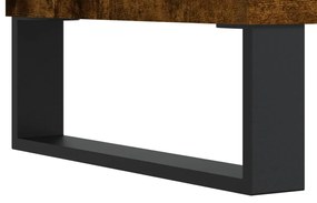 vidaXL Δισκοθήκη Καπνιστή Δρυς 85 x 38 x 48 εκ. από Επεξεργασμένο Ξύλο