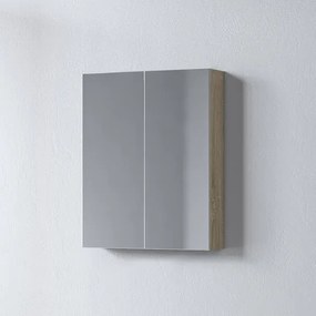 Bathroom mirror SIENA 55 Sonoma 52x14x65 cm 52x14x65 εκ.