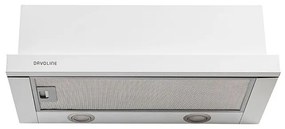 Davoline Omega Plus 60 Συρόμενος Απορροφητήρας 60cm Λευκός