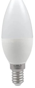 LED ΛΑΜΠΑ ΚΕΡΑΚΙ Ε14/6W/6000Κ/450LM E14-6W-W-E14-6W-W
