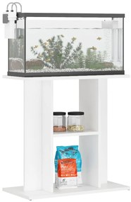vidaXL Βάση Ενυδρείου Λευκή 60 x 30 x 60 εκ. από Επεξεργασμένο Ξύλο