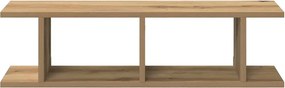 vidaXL Ραφιέρες Τοίχου 2 τεμ. Αρτισιανή Δρυς 75x18x20εκ. Επεξεργ. Ξύλο