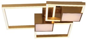 Φωτιστικό οροφής από αλουμίνιο σε χρυσή ματ απόχρωση (6157-GL) - Αλουμίνιο - 6157-GL