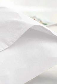 Stewehome Σετ 10 τεμαχίων λευκές μαξιλαροθήκες από βαμβάκι Λευκό 50x70 cm