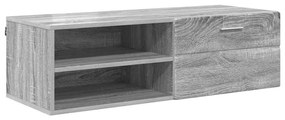 vidaXL Ντουλάπι TV Γκρι sonoma 100.5 x 39 x 30 εκ Επεξεργασμένο ξύλο