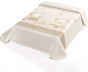 ΚΟΥΒΕΡΤΑ ΙΣΠΑΝΙΑΣ ΚΟΥΝΙΑΣ 110X140 BELPLA STER 663 BEIGE