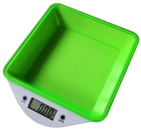 Ψηφιακή ζυγαριά κουζίνας  5kg, Πράσινο OEM