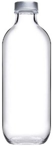 Μπουκάλι Iconic SP80355K6 7,3x20,2cm 540ml Clear-Silver Espiel Glass