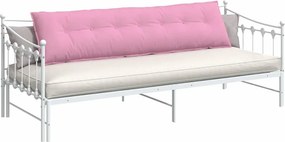 vidaXL Μαξιλάρι Πλάτης Ροζ 200 x 19 x 50 εκ ύφασμα