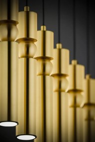 Κρεμαστό Φωτιστικό Alas 90cm Χρυσό