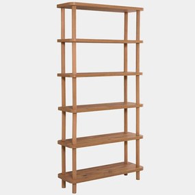 Ραφιέρα Δαπέδου Gala 688DRA1202 80x28x168,5cm Pine