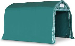 vidaXL Κιόσκι Γκαράζ Πράσινο 2,4 x 3,6 μ. από PVC