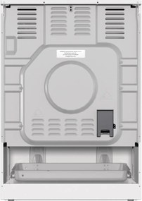 Ηλεκτρική Κεραμική κουζίνα Gorenje Λευκή GEC6A41WC 60x60x85 εκ.