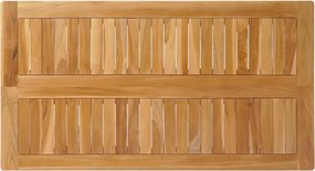 vidaXL Τραπέζι μπαρ Φυσικό 110 x 60 x 105 cm Στερεό Τίκ
