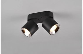 Σποτ Φωτιστικό Οροφής 2xGU10 Κινητό Guayana Lighting-651000232-Μαύρο 651000232
