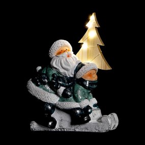 Χριστουγεννιάτικο Στολίδι DKD Home Decor Ρητίνη (20 x 9 x 22 cm) (3 Μονάδες)