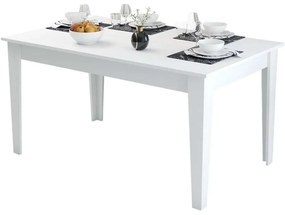 Τραπέζι Με Αποθηκευτικό Χώρο HM9507.06 145x88x75cm White