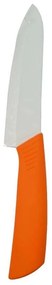 Μαχαίρι Κεραμικό Με Λαβή Σιλικόνης 776450 27cm Silver-Orange Ankor Κεραμικό