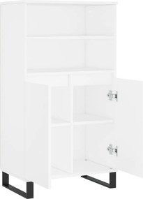 vidaXL Ντουλάπι Λευκό 60 x 36 x 110 εκ. από Επεξεργασμένο Ξύλο