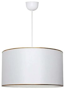 Φωτιστικό Οροφής PWL-1091 Φ38x70cm 1xΕ27 White-Gold
