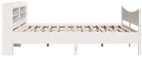 vidaXL Πλαίσιο Κρεβατιού με Κεφαλάρι 180x200 εκ. από Μασίφ Ξύλο Πεύκου