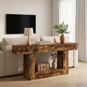 vidaXL Καπνιστή Δρυς 160 x 30 x 74 εκ