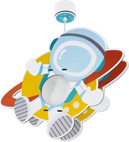 Spaceman MDF παιδικό φωτιστικό οροφής (41347)