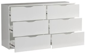 Sally Μπουφές Μαύρος 206x40x86