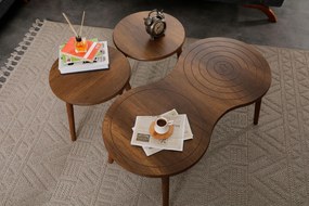 Coffee Table Set Marlo - Walnut Walnut