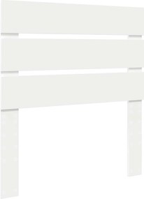 vidaXL Κρεβάτι Αποθήκης Λευκό 90 x 200 cm Επεξεργασμένο ξύλο