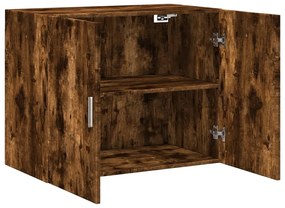 vidaXL Ντουλάπι Τοίχου Καπνιστή Δρυς 80x42,5x64 εκ. Επεξεργασμένο Ξύλο