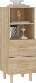 vidaXL Ντουλάπι Sonoma Δρυς 34,5x34x90 εκ. από Επεξεργασμένο Ξύλο
