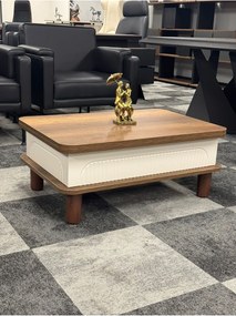 Stewehome Μποέμ μεμβράνη έξυπνο τραπεζάκι σαλονιού 90x60 cm