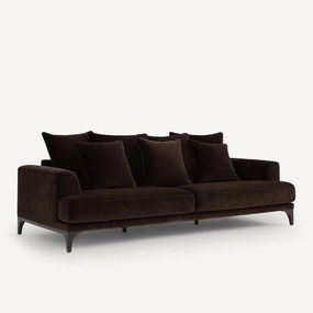 Καναπές με βελουτέ ταπετσαρία, Armento