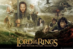 Αφίσα The Lord of the Rings  - Τριλογία, (91.5 x 61 cm)