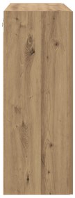 vidaXL Επιτοίχιο ντουλάπι Καφέ 69.5 x 34 x 90 εκ. Επεξεργασμένο ξύλο