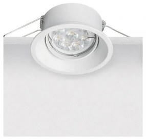 Χωνευτό Φωτιστικό Οροφής 8,6cm GU10 50W IP20 Zambelis-S012-Λευκό S012