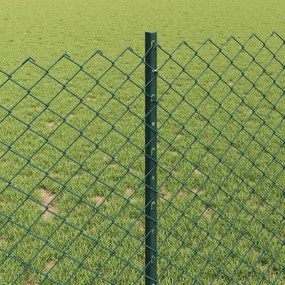 vidaXL Συρματόπλεγμα Περίφραξης με Πάσσαλο 25 x 1 m