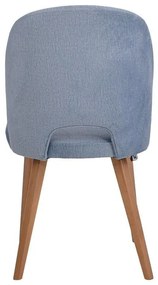 Καρέκλα τραπεζαρίας New Bella Fylliana Ύφασμα Μineral 48x56x85εκ. 2αδα 48x56x85 εκ.