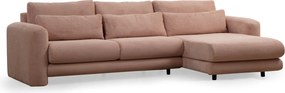 Corner Sofa Lily Corner Right Pink Pink