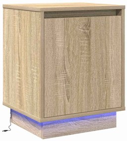 vidaXL Κομοδίνο με Sonoma Δρυς 39 x 34.5 x 50 εκ. Επεξεργασμένο ξύλο